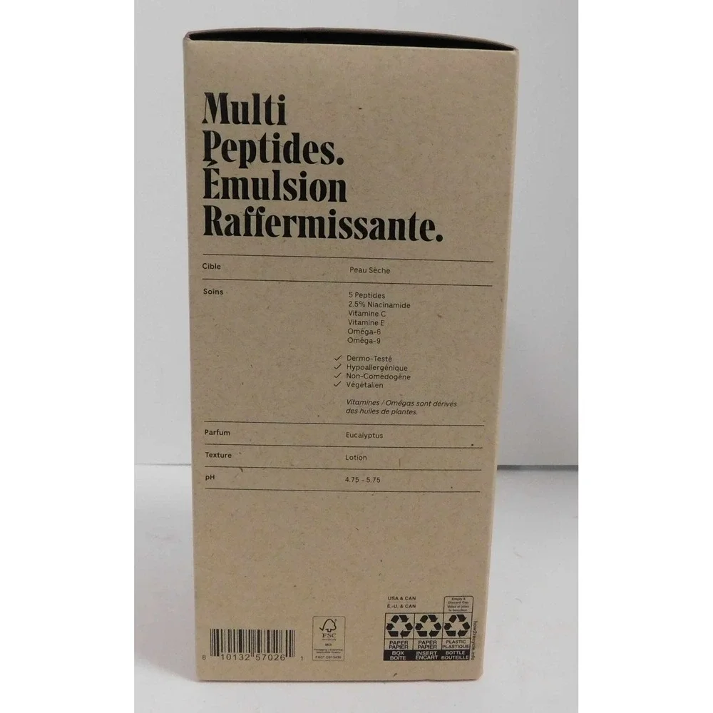 Nécessaire The Body Lotion Eucalyptus – Multi-Peptide 15.2 Fl Oz SEALED